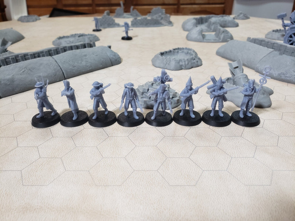 Great Holy War: Infantry Kit - Trench Crusaders - Grimdark Infantry