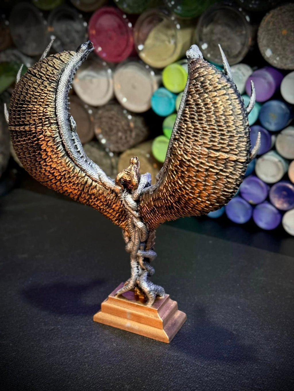 The Dragon Angel - Shrine to the Dragon Goddess - DnD Cosplay (unpainted)