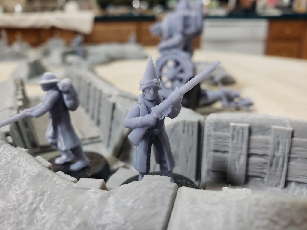 Great Holy War: Infantry Kit - Trench Crusaders - Grimdark Infantry