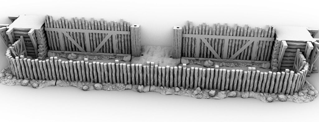 Last Chance Outpost with ALL Expansions TErrain Building