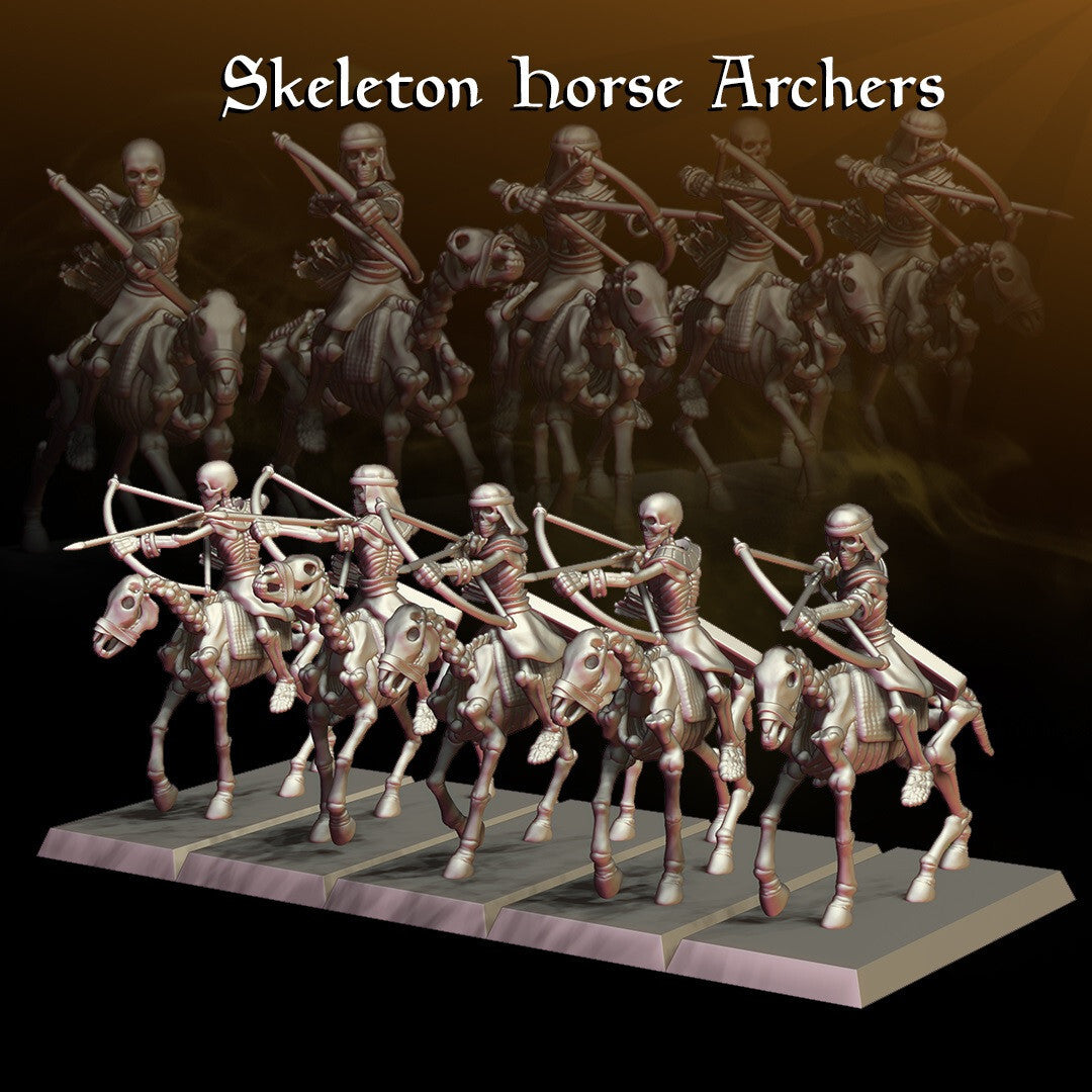 Skeleton Horse Archers – Eternal Scouts of the Dunes