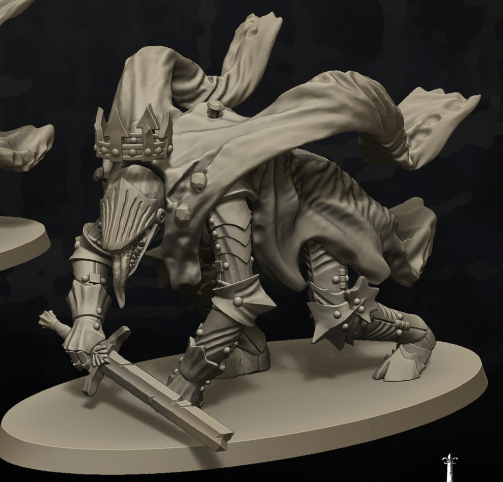 Locust Knights - Spawn of Chaos - Crowned Mutant Swordsmen - Path of the Beast