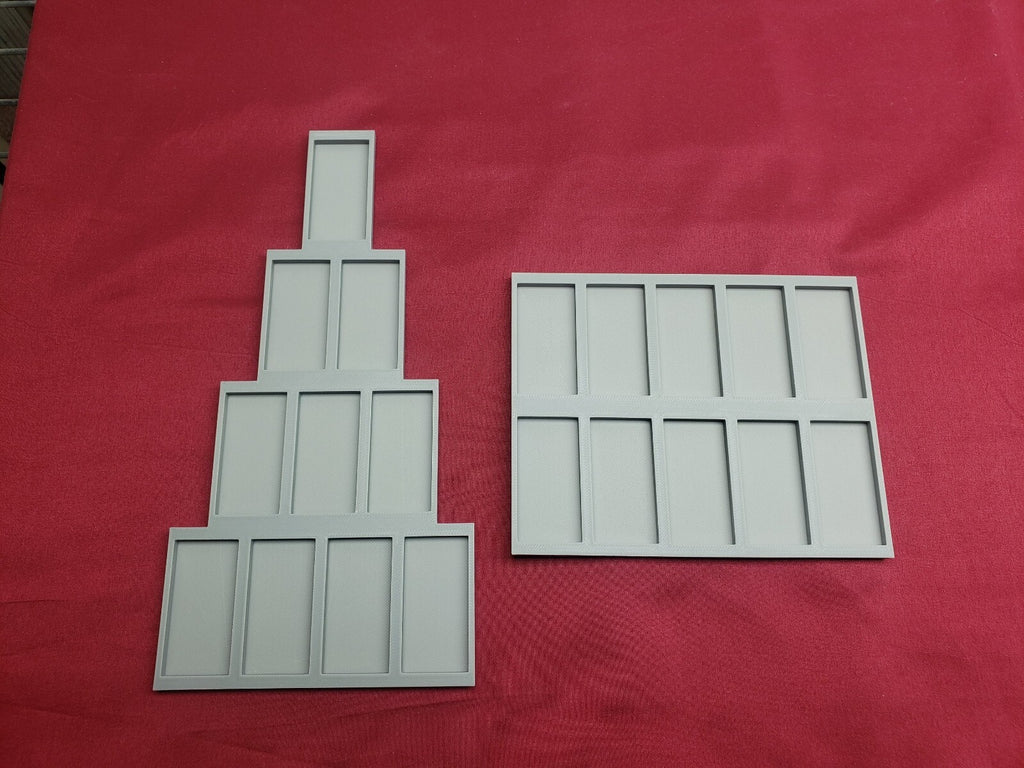 25x50mm Square To 30x60mm Square Base Conversion Movement Trays - Wargaming