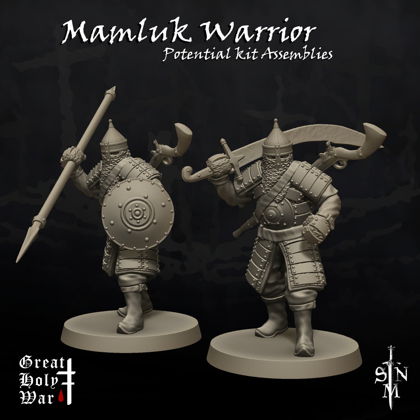 Trench Crusaders - Mamluk Warrior - Captain/Assassin for the Sultanate