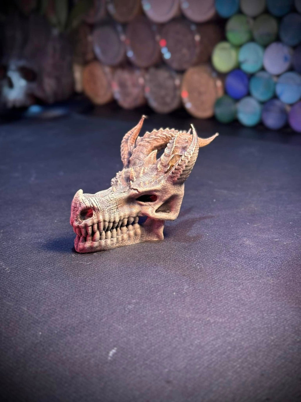 Dragon's Skull Statue (unpainted)