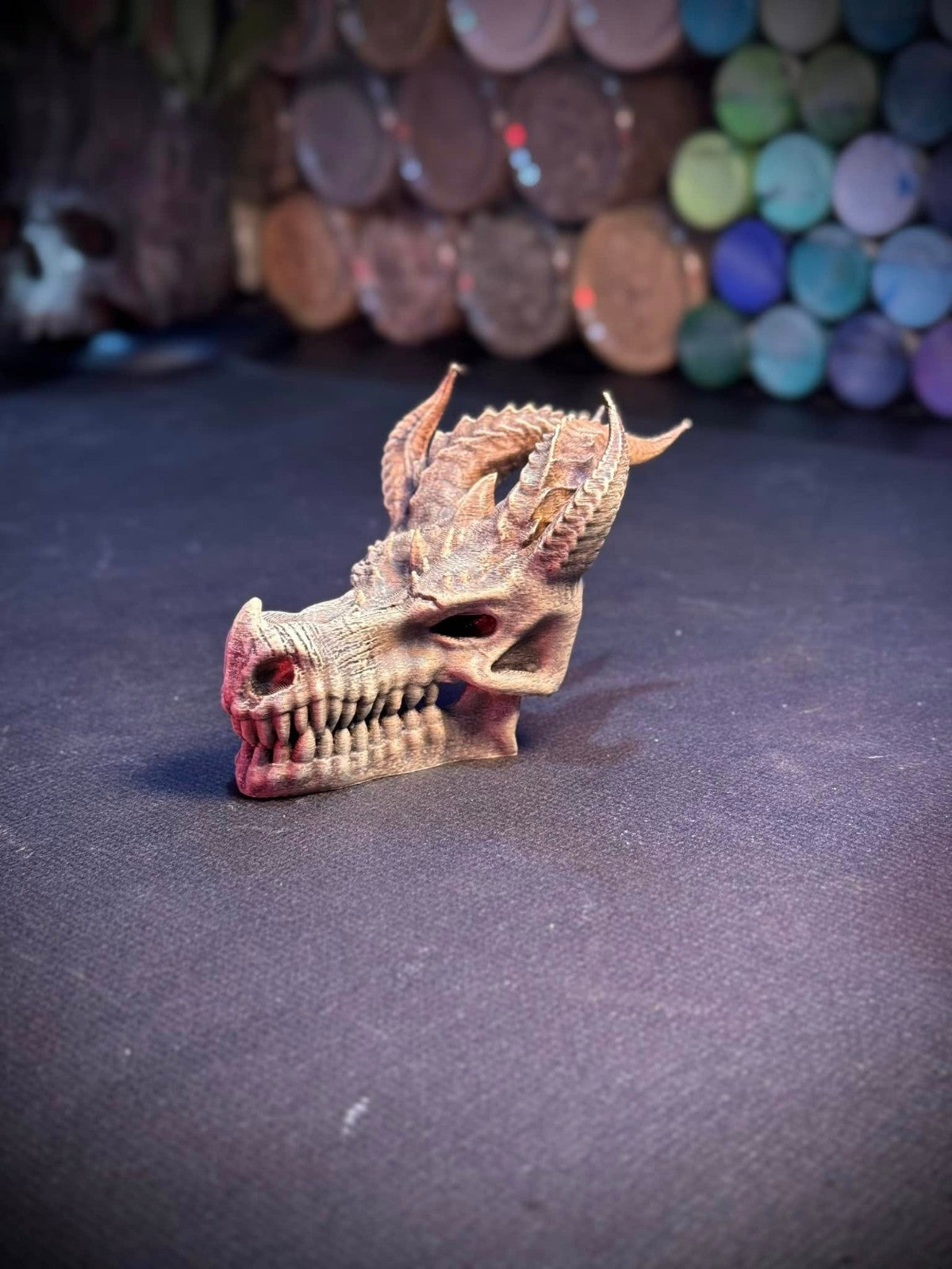 Dragon's Skull Statue (unpainted)