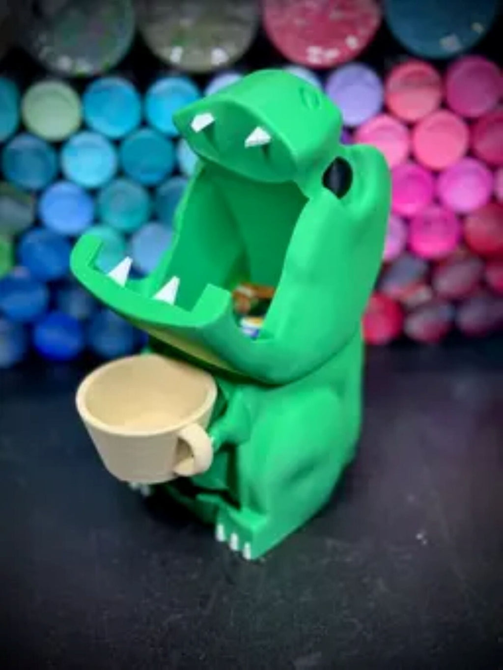 Tea Rex - Tea Bag Holder - Cute T-Rex Dinosaur Teatime Accessory