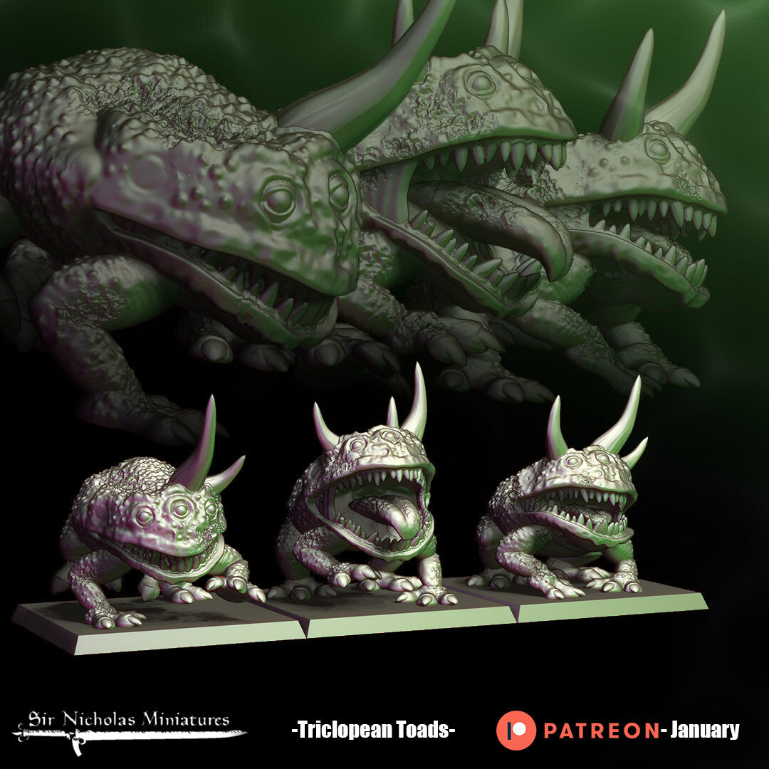 Triclopean Toads - Dirty Demon Frogs