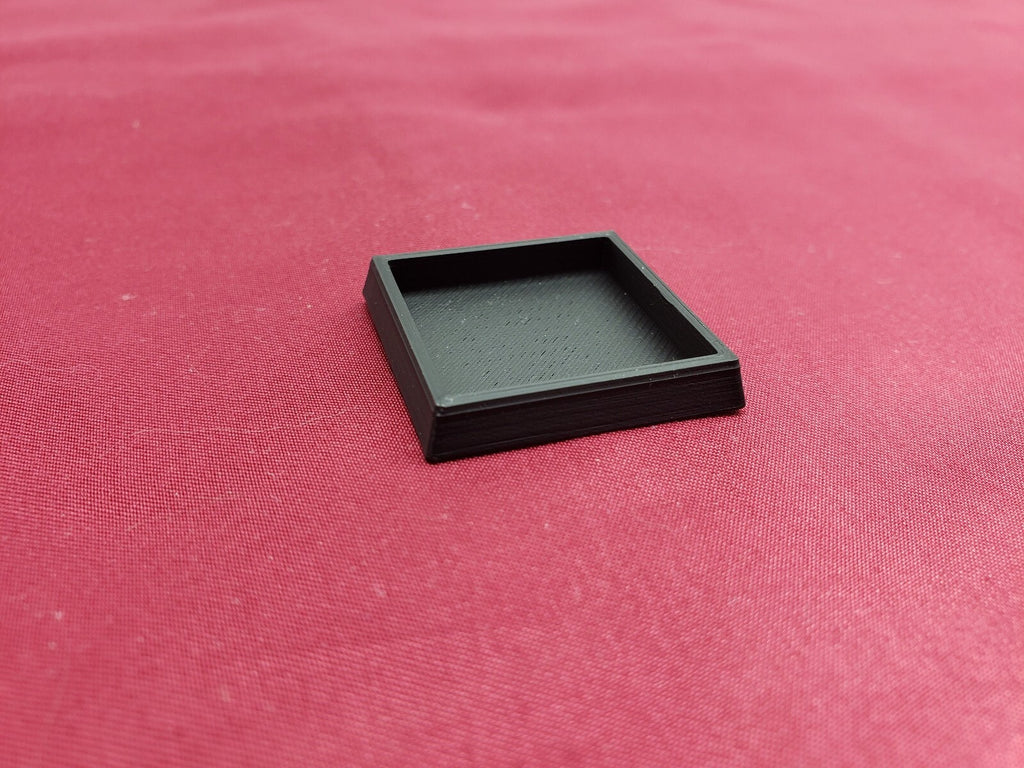 25mm Square to 30mm Square Base Adapters - Base Conversions Wargaming Old School