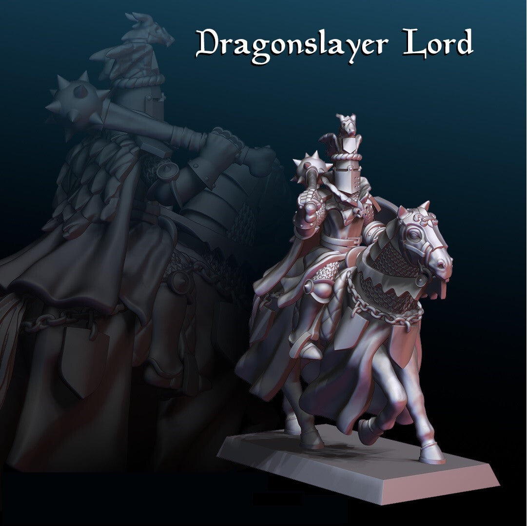 Dragonslayer Lord - Knight with Morningstar