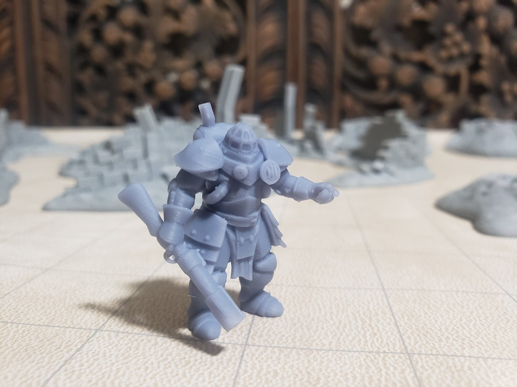 Heavy Infantry Kit - Annointed - Mechanized Grimdark Soldiers - Trench Crusaders