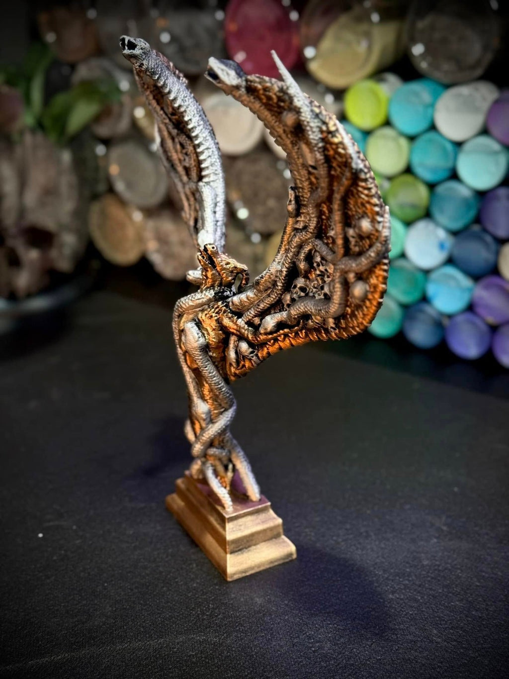 The Dragon Angel - Shrine to the Dragon Goddess - DnD Cosplay (unpainted)