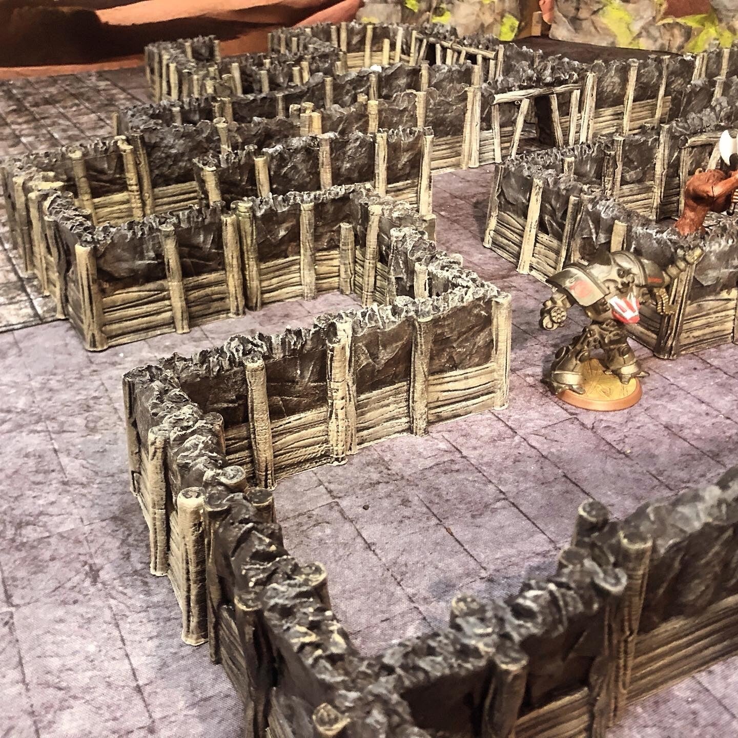 Interior Mine Walls15 Walls, modular with 6x2mm Magnet Slots