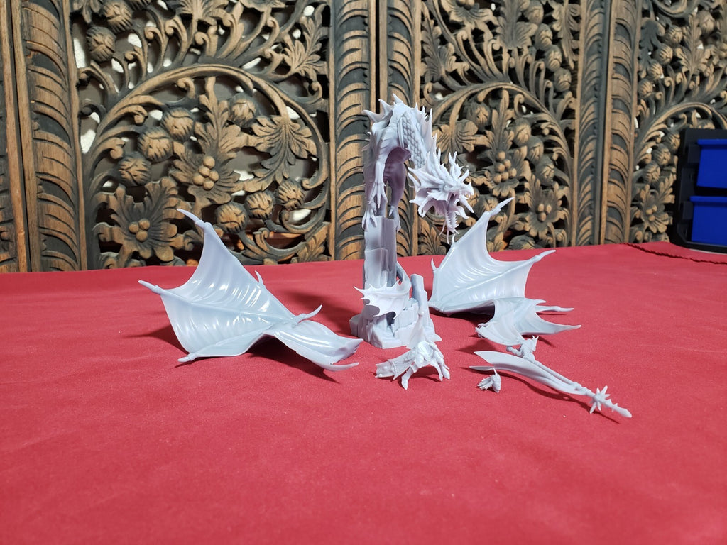 Elven Lord Mounted on Dragon