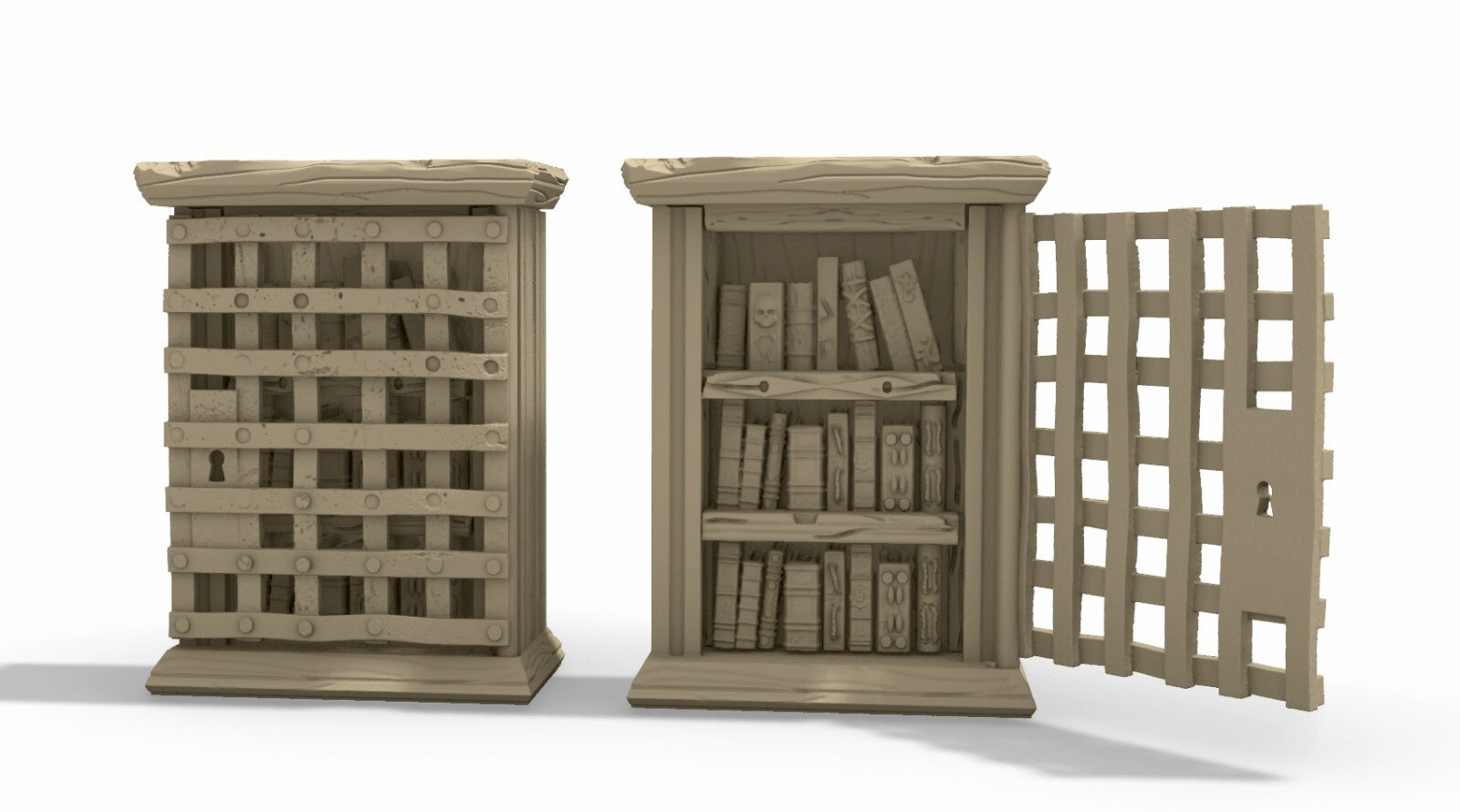 Library Scatter - Bookshelves - Astronomy Pieces - Maps - Globes - Scrolls