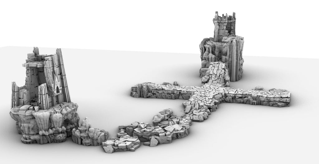 Dark Elf Tower Ruins & Underdark Road Extras