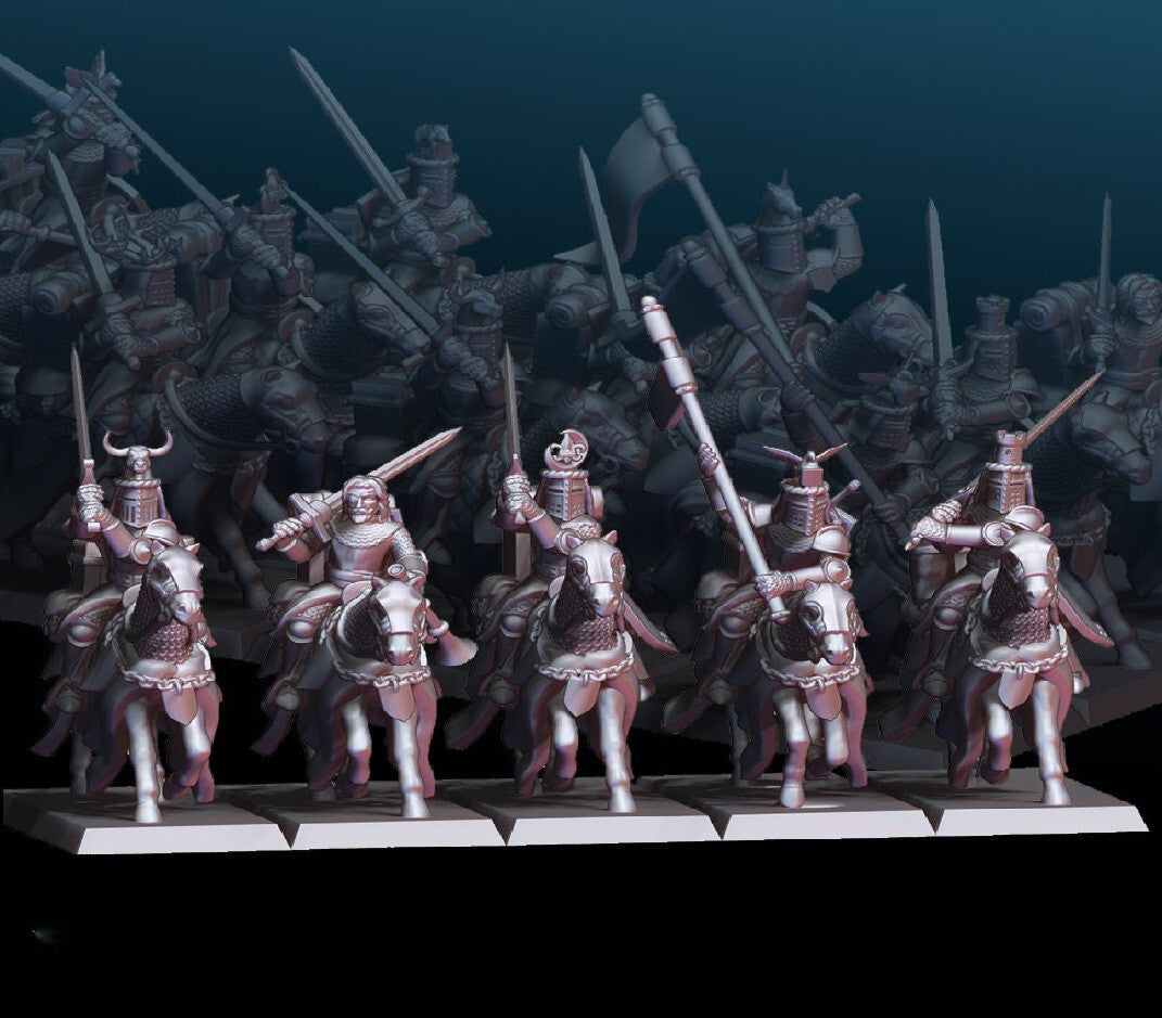 Knights of the Quest - Knights with Two Handed Swords