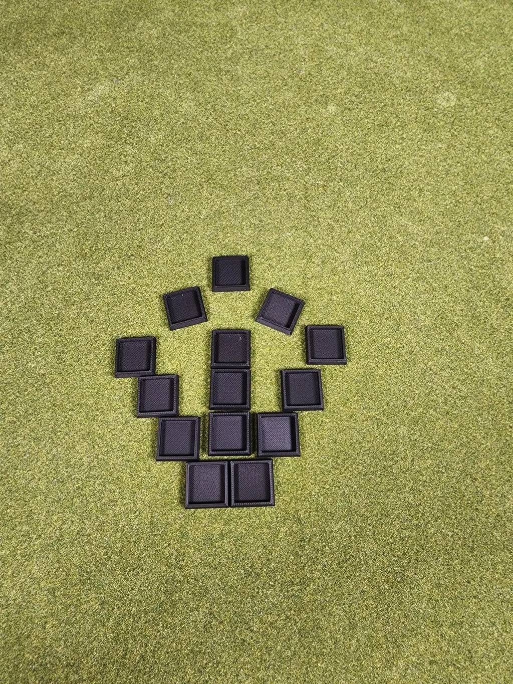 20mm Square to 25mm Square Base Adapters - Base Conversions Wargaming
