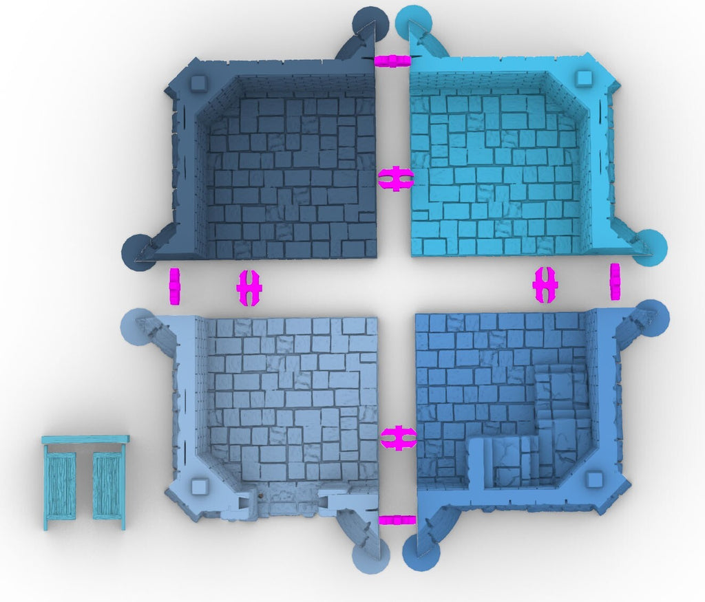 Last Chance Outpost with ALL Expansions TErrain Building