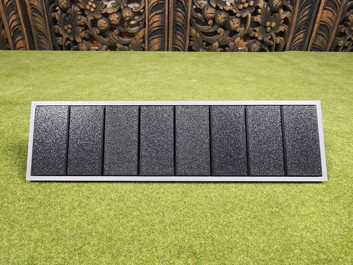25x50mm Square Base Movement Trays - Tabletop Unit Trays - Wargaming Old School