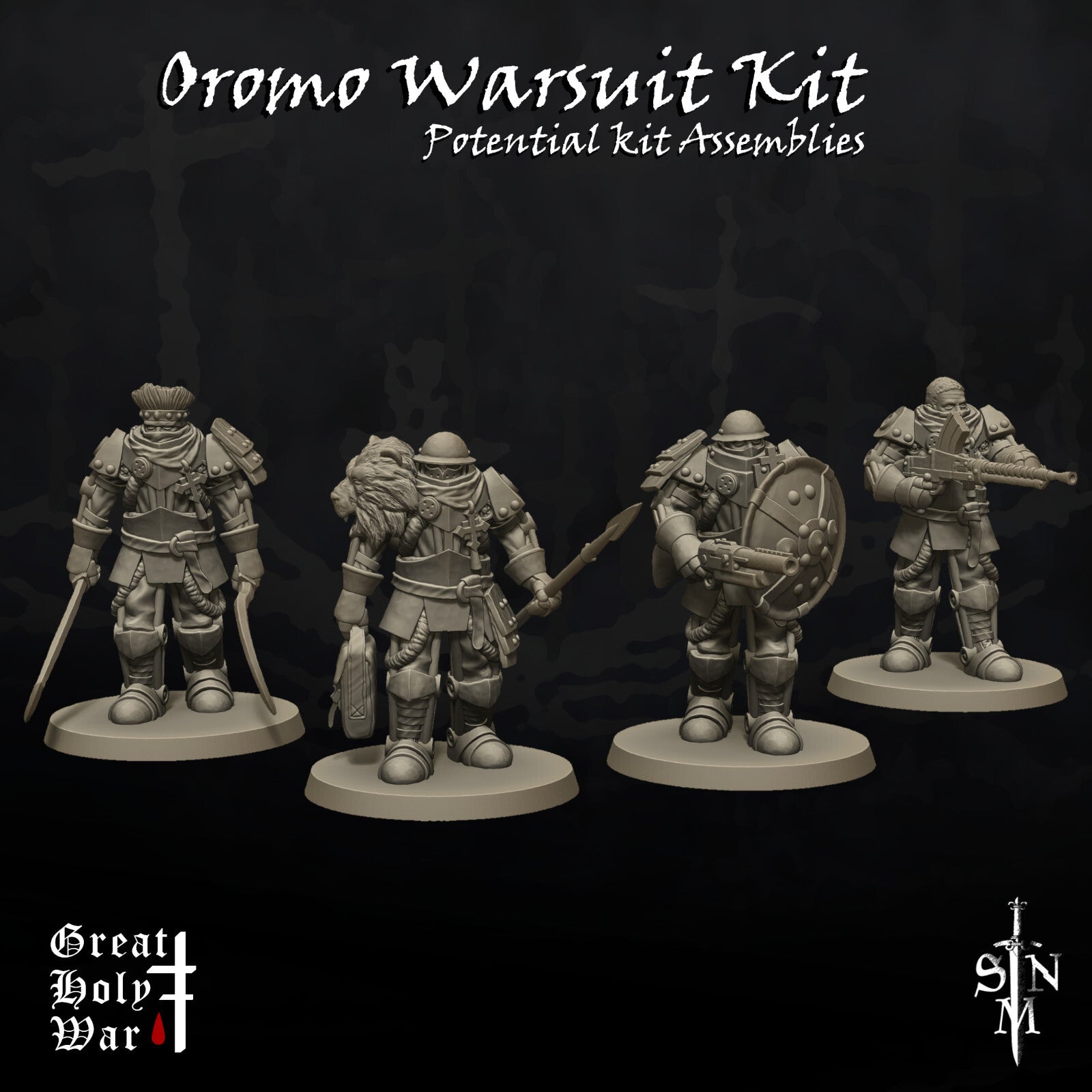 Oromo Warsuit Kit - Sultanate Brawlers - Mech Soldiers of the Grimdark