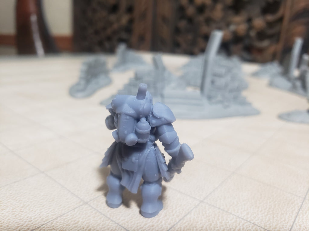 Heavy Infantry Kit - Annointed - Mechanized Grimdark Soldiers - Trench Crusaders