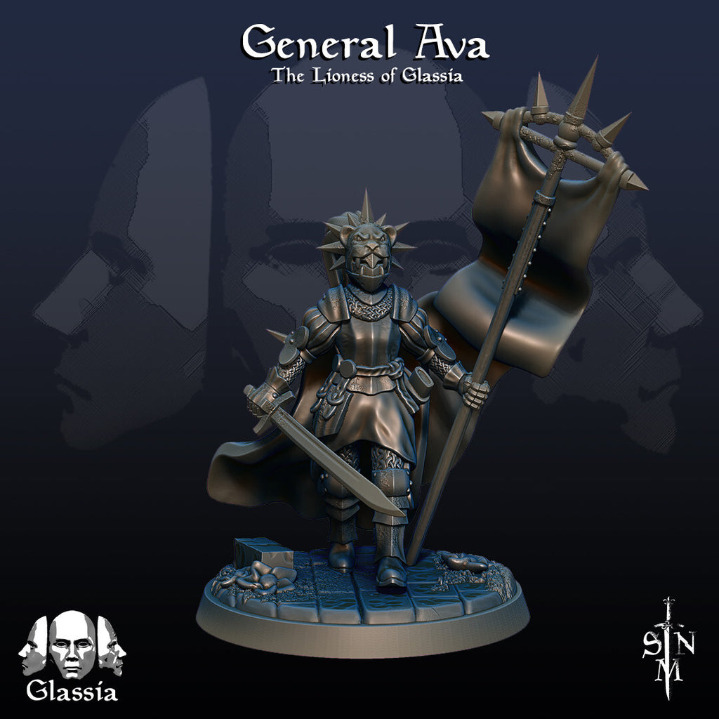 General Ava - Executor of the Glassian Legions