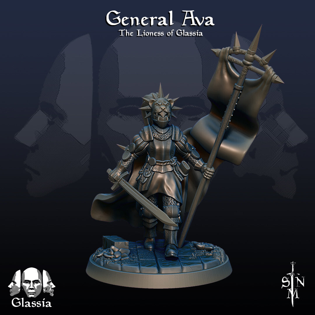 General Ava - Executor of the Glassian Legions