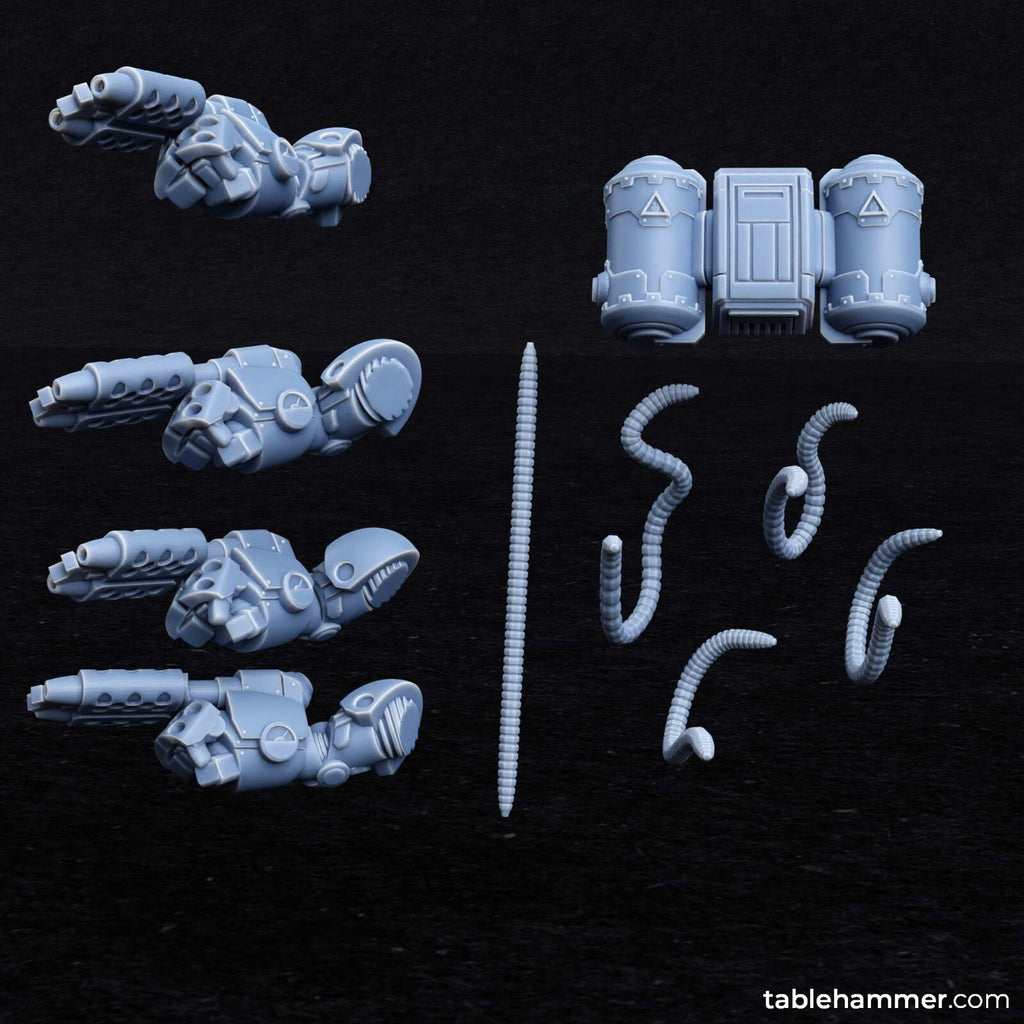 Myrmidon Armadillos Upgrade Pack Ranged–superhuman heavy troops Weapon Enhancers