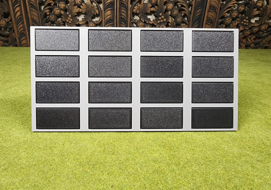 25x50mm Square To 30x60mm Square Base Conversion Movement Trays - Wargaming