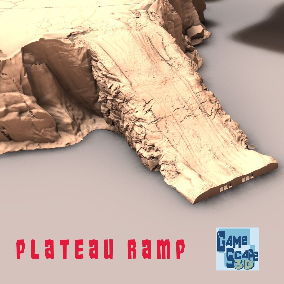 Giant 2 foot+ Plateau and Mountains Terrain