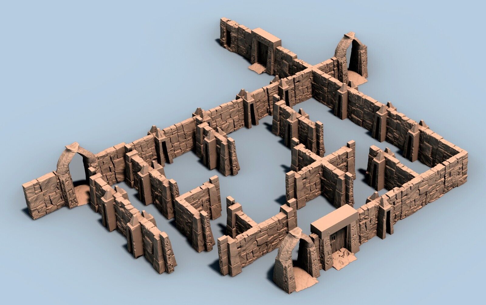 Catacomb Magnet Wall Set Terrain