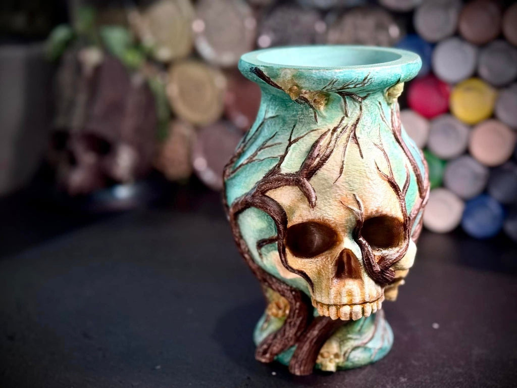 The Forbidden Vase - DnD Table Centerpiece - Necromancer's Flower Pot (unpainted)