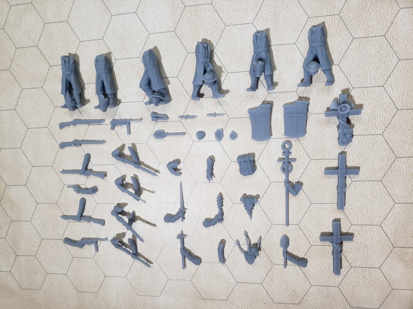 Great Holy War: Infantry Kit - Trench Crusaders - Grimdark Infantry