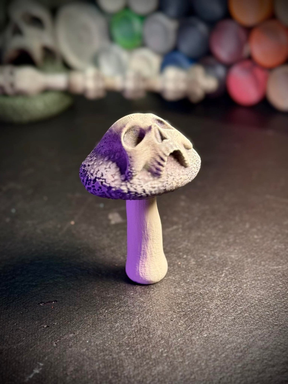 Death Cap Mushroom - Skull Mushroom Cosplay Prop (unpainted)