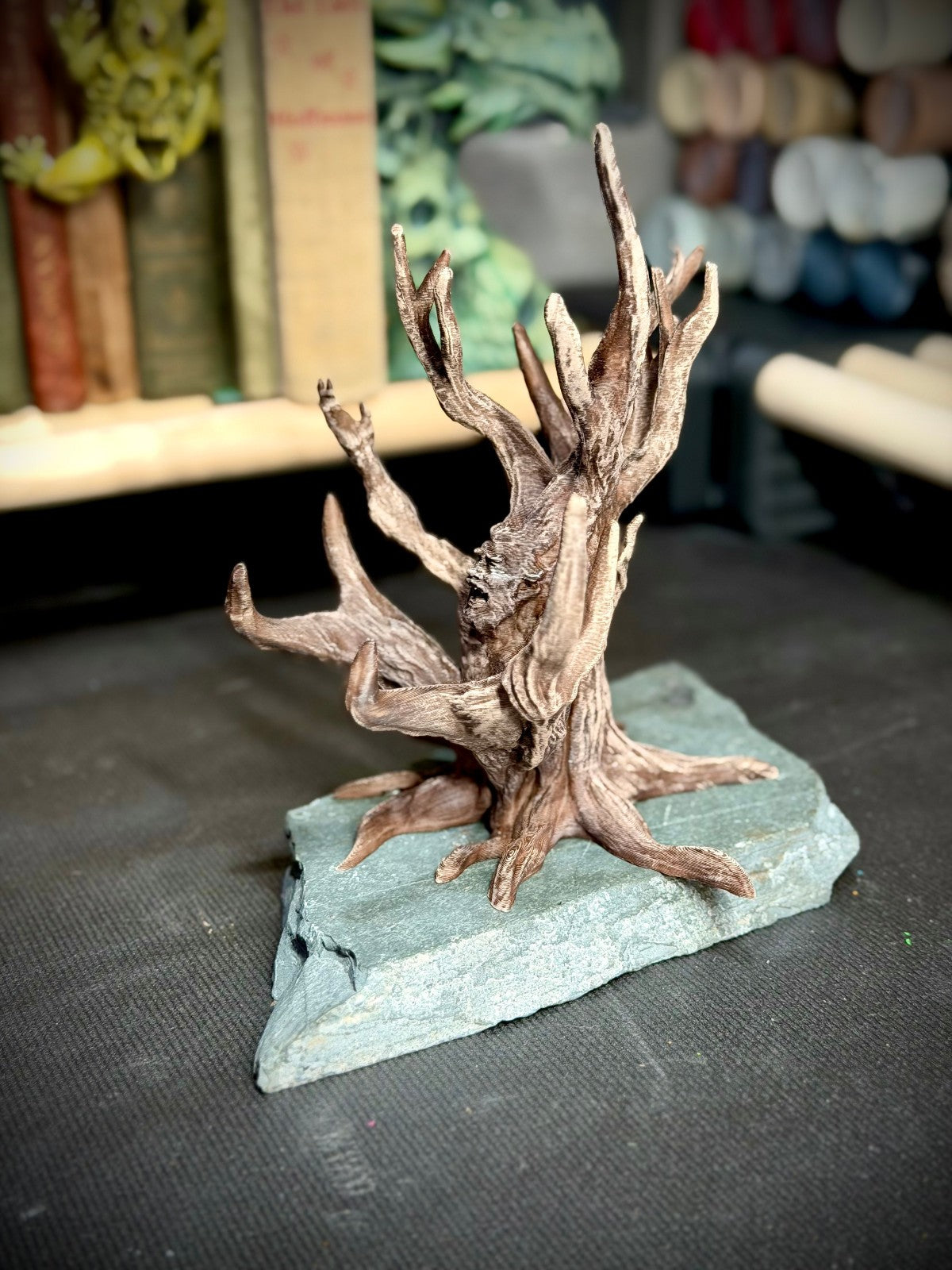 The Tormented Tree Book Display -  DnD Book Holder (unpainted)