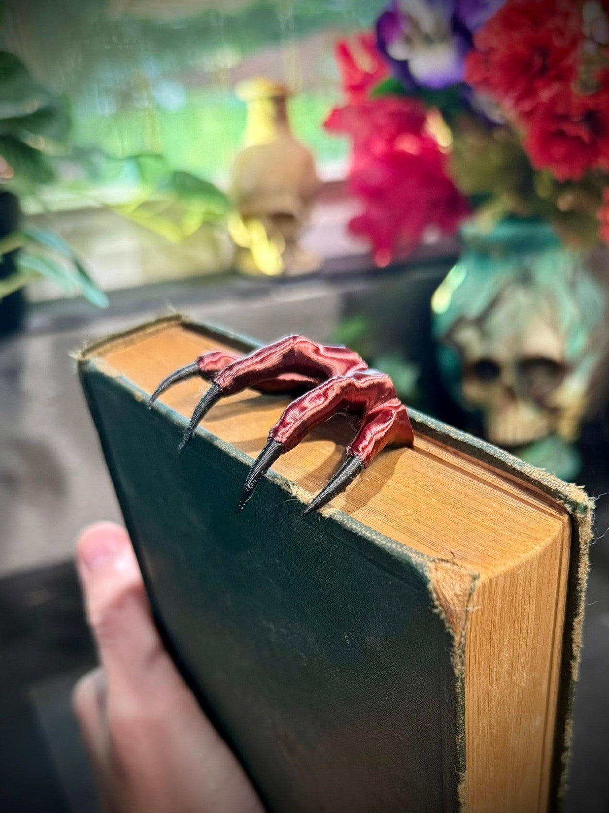 Demon Claw Bookmark - Clawed Fiend of the Book (unpainted)