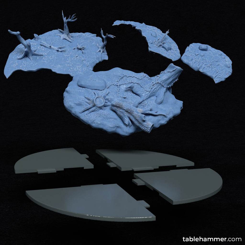 Hold the Line – Cinematic 3D printable sci-fi diorama