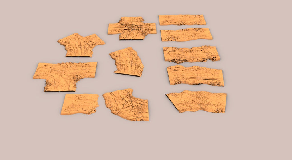 Low Profile Dirt Road - Pathways - Avenues - Streets - Trails - Route -Boulevard