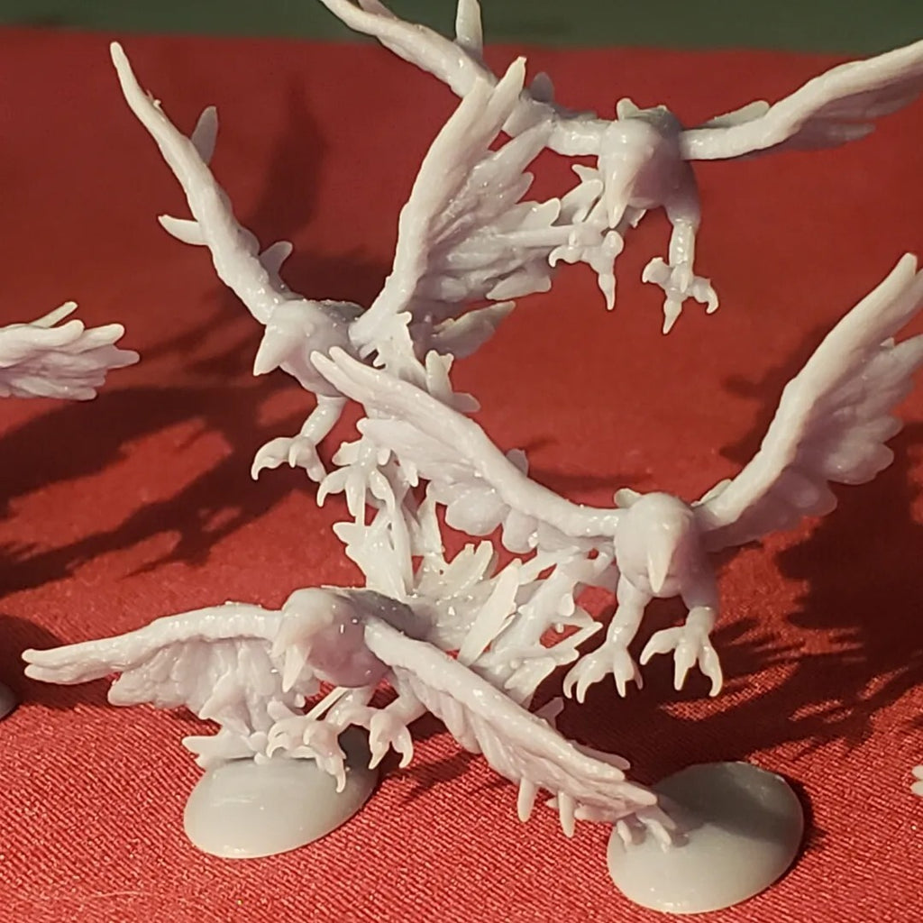 Murder of Crows - Raven Flock - Grimdark Birds - Alternative Bat Swarm