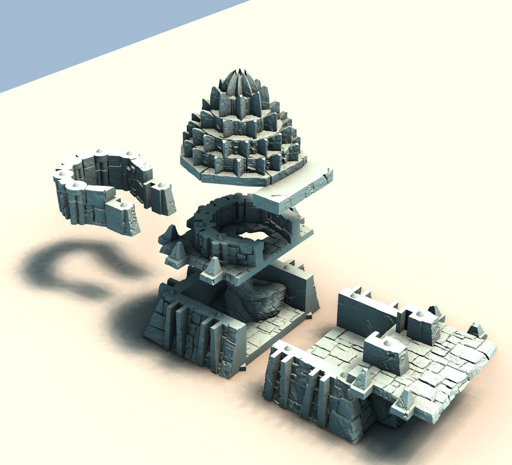 Small Underdark Building Terrain