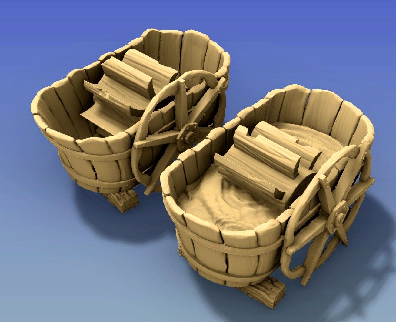 Paper Mill - Parchment Workshop - Shelves, Machines, and Press for Stationery