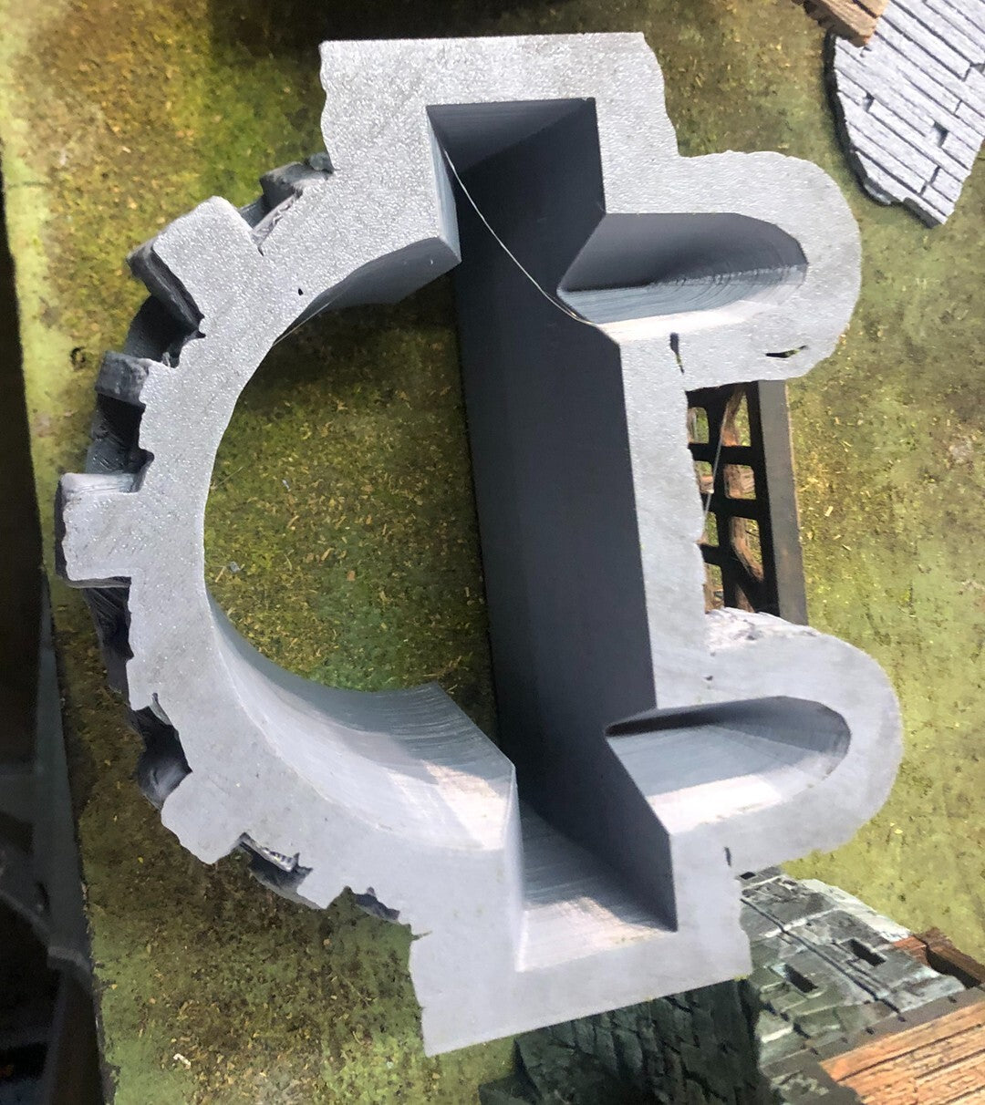 Expansion Citadel Wall Straight Half Tower