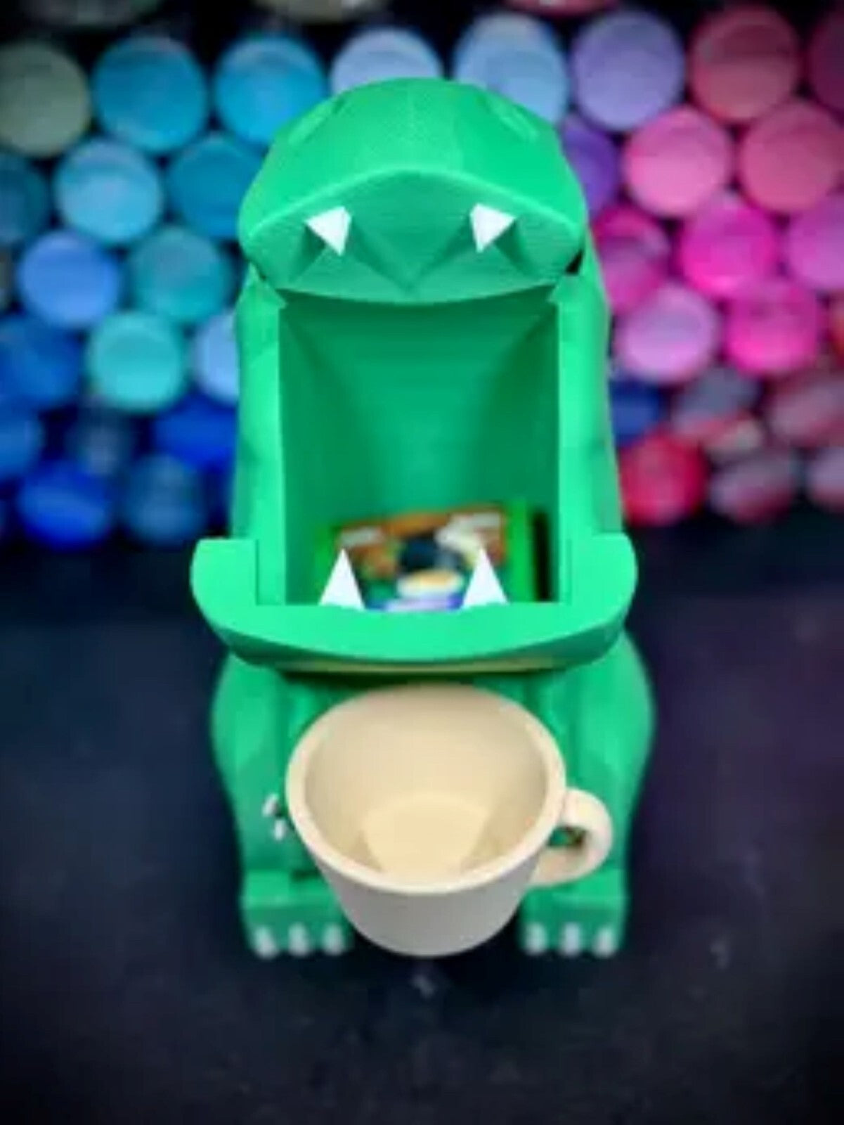 Tea Rex - Tea Bag Holder - Cute T-Rex Dinosaur Teatime Accessory