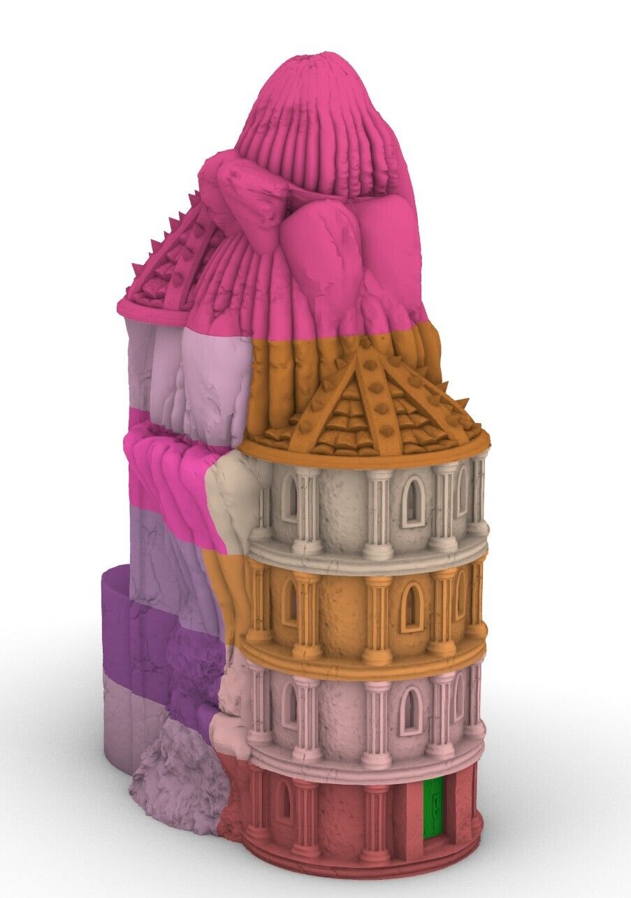 Drow House 4 - Matriarch Family Dwelling - Noble Home - Cliffside Castle