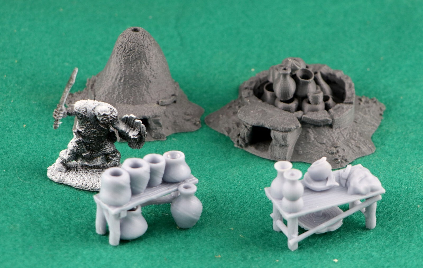 Ceramics Work Site - Pottery - Chinaware - Dwarven porcelain workshop - Terrain