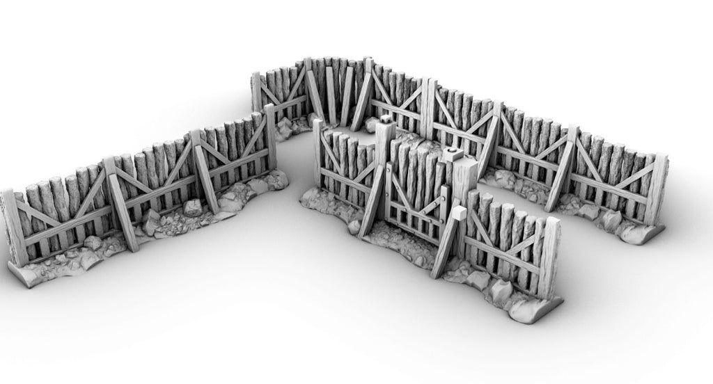 Last Chance Outpost with ALL Expansions TErrain Building