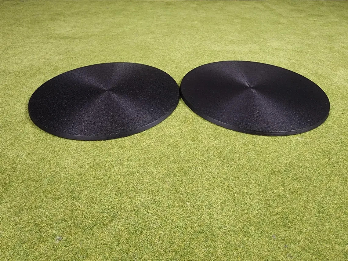 160mm Round Bases - Plain Beveled Bases - Wargaming Old School Bases
