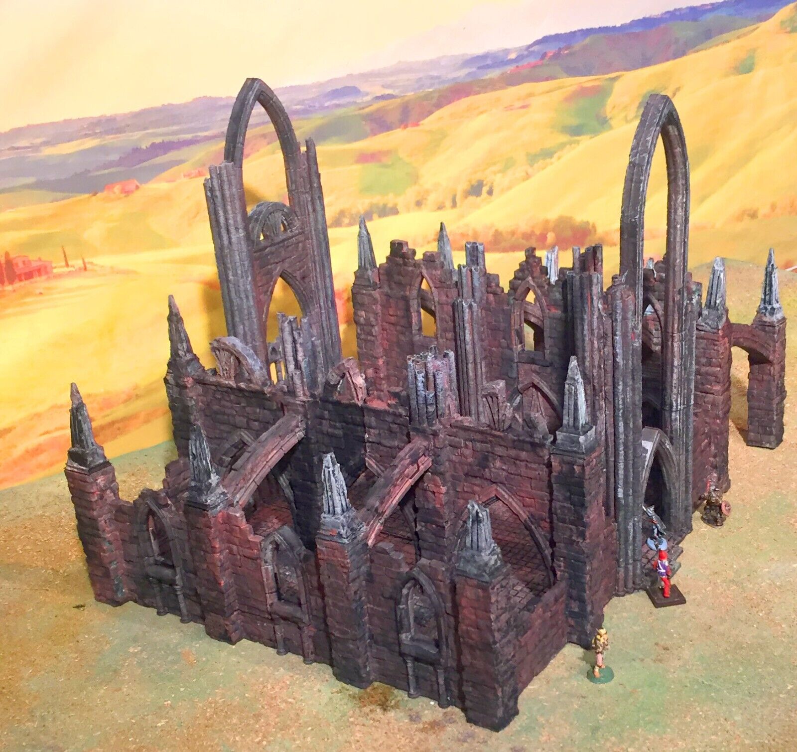 Ruined Abbey Terrain Building
