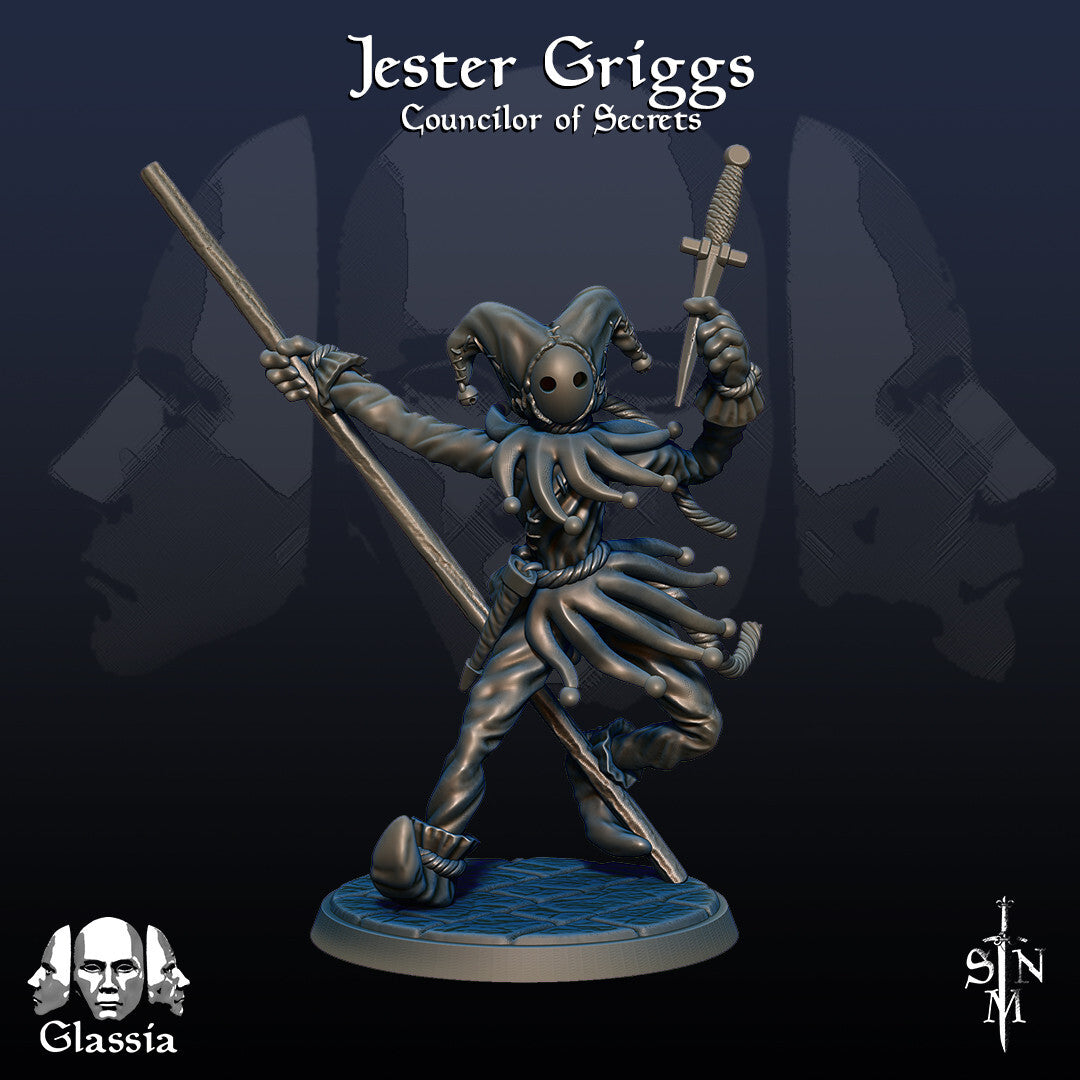 Jester Griggs - Councilor of Secrets - Jester Assassin